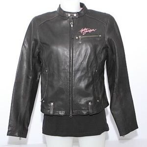 Harley-Davidson Black Leather Riding Jacket